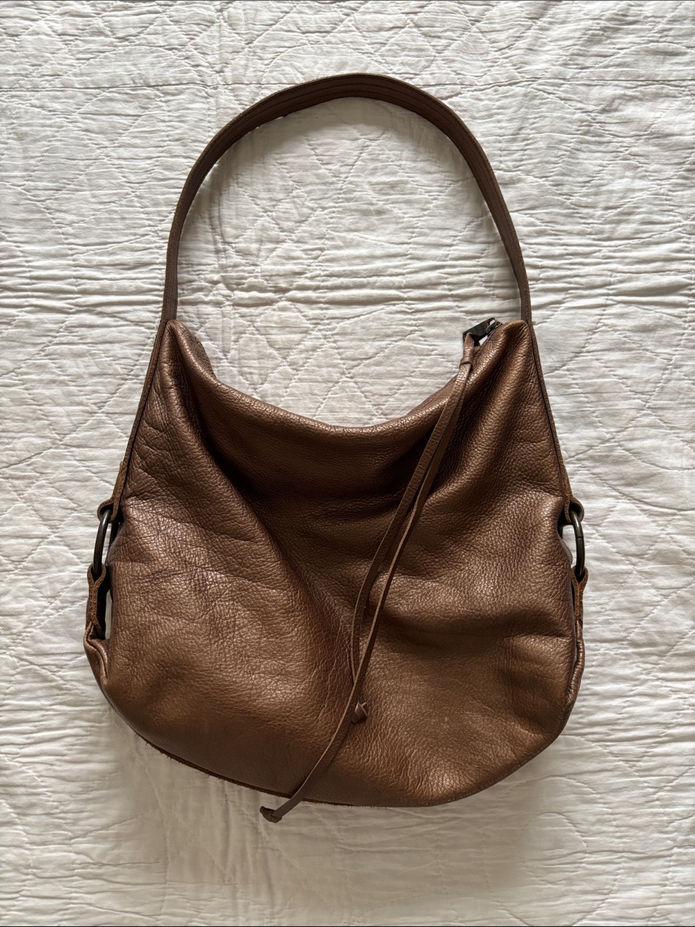 Y2K Banana Republic Leather Hobo